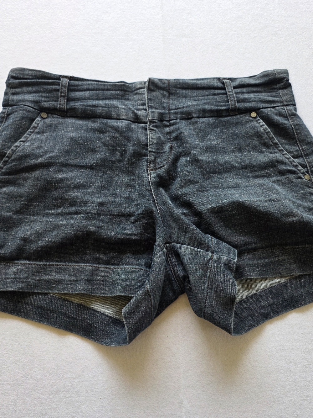 one 5 one Dark Denim Shorts